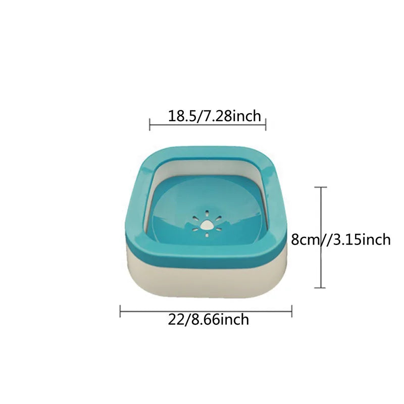 Anti-Splash Dog Water Bowl – 1L