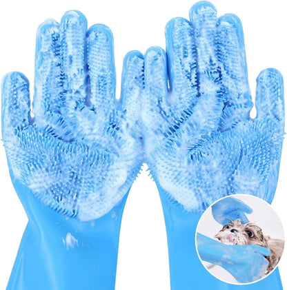 3-in-1 Pet Grooming Gloves